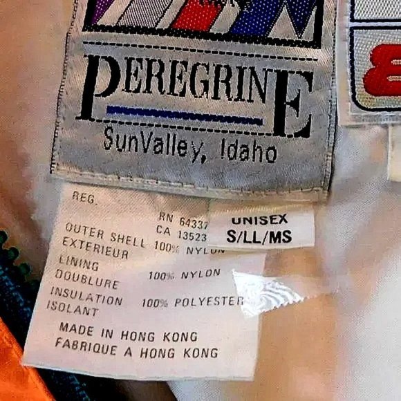 VTG 80's Peregrine Unisex Pull-over Ski Jacket - Picture 13 of 13